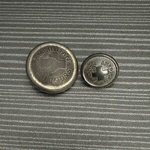 Antique American Red Cross Buttons